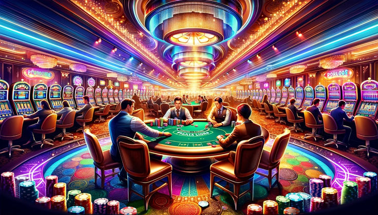 SLOTSHUB کھلاڑیوں کے لیے لائیو کیسینو سیکشن